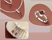 Orange Kyanite Jewelry