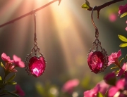Rhodochrosite Earrings