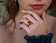 orange kyanite jewelry